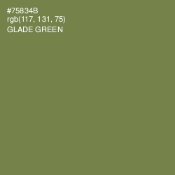 #75834B - Glade Green Color Image